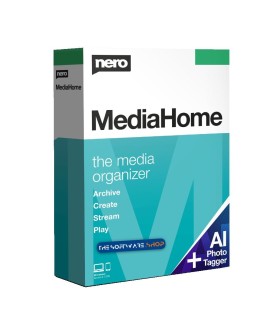 Nero MediaHome and AI Photo Tagger 2021 Key GLOBAL